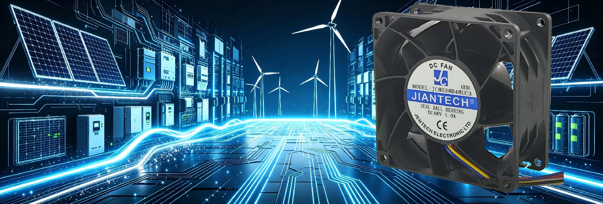 JENTECH COOLING FAN
